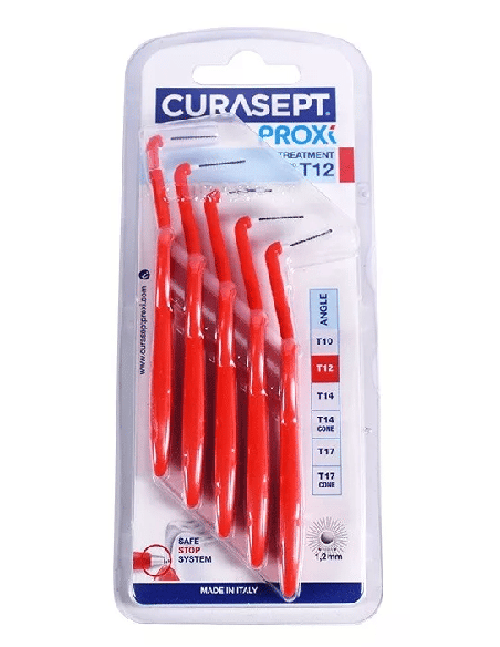 CURASEPT PROXI ANGLE T12 ROSSO/RED 5 PEZZI