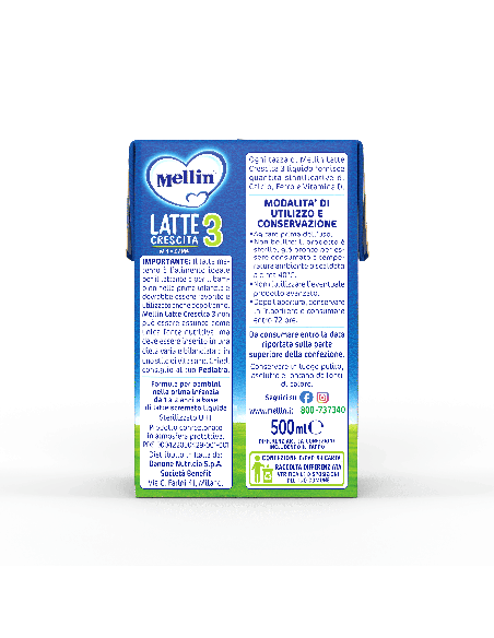 MELLIN 3 LATTE 500 ML