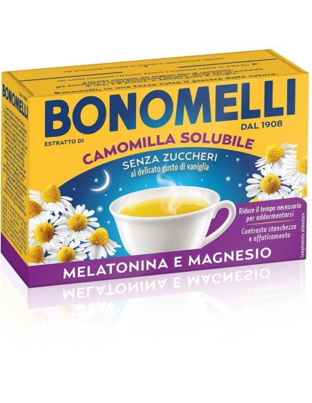 CAMOMILLA SOLUBILE MELATONINA MAGNESIO 16 BUSTINE