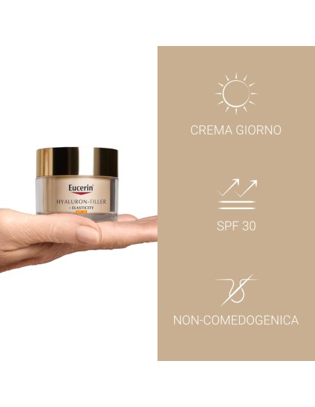 EUCERIN HYALURON-FILLER + ELASTICITY CREMA GIORNO SPF30 50 ML