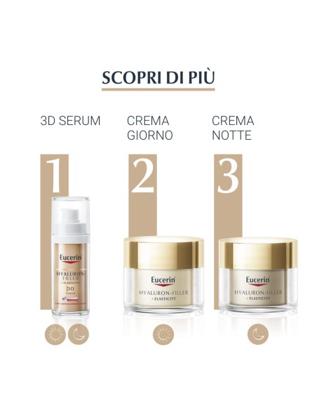 EUCERIN HYALURON-FILLER + ELASTICITY CREMA GIORNO SPF30 50 ML