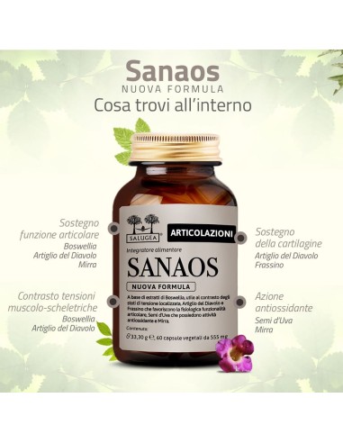 SALUGEA SANAOS NUOVA FORMULA 60 CAPSULE