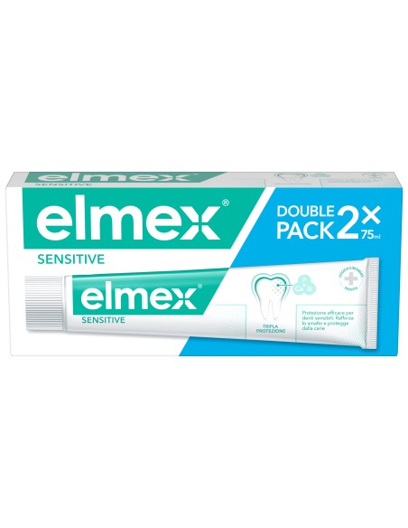 ELMEX SENSITIVE DENTIFRICIO BITUBO 2X75 ML