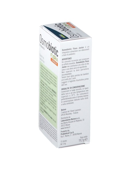 OSMOBIOTIC FLORA JUNIOR 12 STICKS OROSOLUBILI