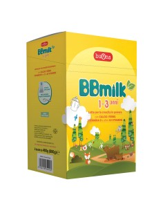 BBMILK 1-3 POLVERE 2 BUSTE DA 400 G
