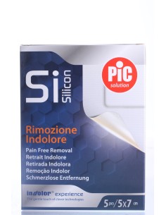 CEROTTO PIC POSTOP SILICONE 5X7 5 PEZZI