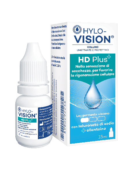 HYLOVISION HD PLUS COLLIRIO UMETTANTE E PROTETTIVO 15 ML