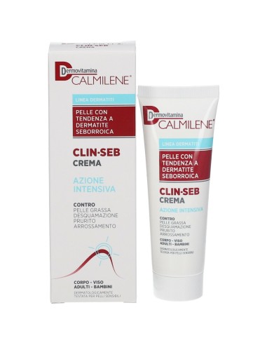DERMOVITAMINA CALMILENE CLIN-SEB CREMA AZIONE INTENSIVA PER PELLE CON TENDENZA A DERMATITE SEBORROICA 50 ML