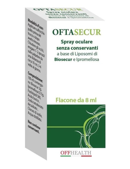 OFTASECUR BIOSECUR SPRAY OCULARE 8 ML