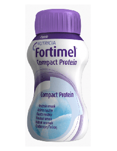 NUTRICIA FORTIMEL COMPACT PROTEIN GUSTO NEUTRO 4 BOTTIGLIE DA 125 ML