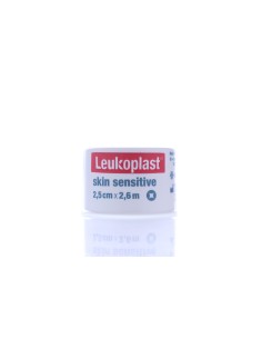 LEUKOPLAST SKIN SENSITIVE CEROTTO SU ROCCHETTO CON MASSA ADESIVA IN SILICONE M2,6 X 2,5CM 1 PEZZO