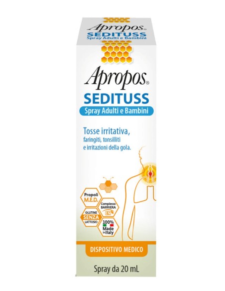 APROPOS SEDITUSS SPRAY ADULTI/BAMBINI 20 ML