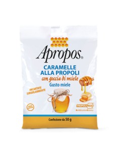 APROPOS CARAMELLE DURE MIELE CUOR DI MIELE 50 G