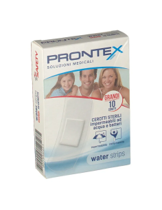 CEROTTO PRONTEX WATERSTRIP FORMATO GRANDE ASTUCCIO 10 PEZZI
