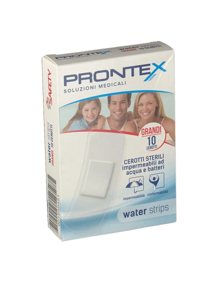 CEROTTO PRONTEX WATERSTRIP FORMATO GRANDE ASTUCCIO 10 PEZZI