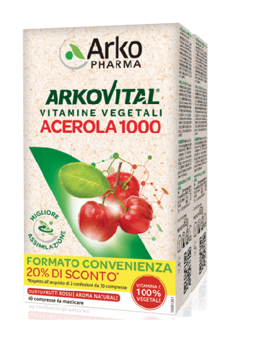 ARKOVITAL ACEROLA 1000 PACK FAMILY 60 COMPRESSE