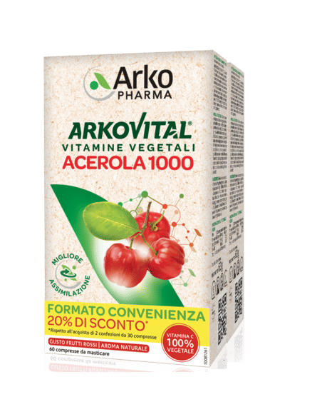 ARKOVITAL ACEROLA 1000 PACK FAMILY 60 COMPRESSE