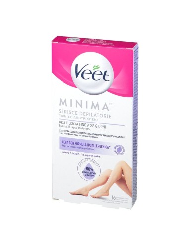 VEET STRISCE CORPO IPOALLERGENICHE 16 PEZZI
