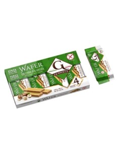 WAFER CON CREMA ALLA NOCCIOLA 4 PORZIONI X 45 G