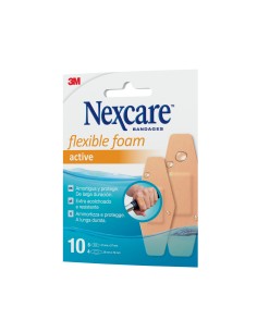 CEROTTO PREPARATO NEXCARE ACTIVE 360 GRADI N1010ASDX02 ASSORTITI 2 MISURE 6 CEROTTI 22X57MM + 4 CEROTTI 28X76MM