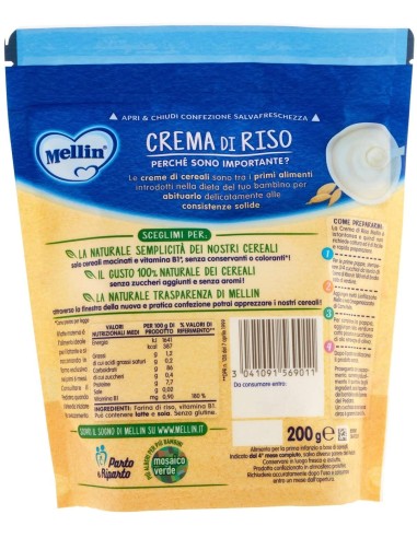 MELLIN CREMA DI RISO 200 G