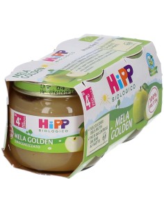 HIPP BIO OMOGENEIZZATO MELA GOLDEN 2 X 80 G 2