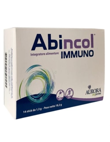ABINCOL IMMUNO 14 STICK OROSOLUBILI