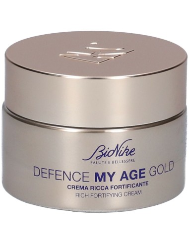 DEFENCE MY AGE GOLD CREMA RICCA FORTIFICANTE 50 ML