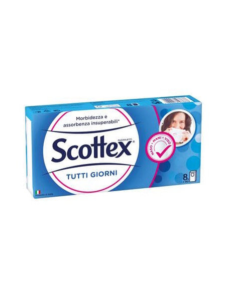 SCOTTEX TUTTI GIORNI 8 PEZZI