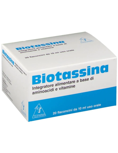 BIOTASSINA 20 FIALE 10 ML