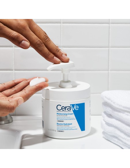 CERAVE CREMA IDRATANTE PER PELLI DA SECCHE A MOLTO SECCHE 454 G PUMP