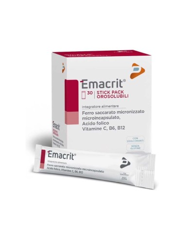 EMACRIT OROSOLUBILE 30 STICK PACK
