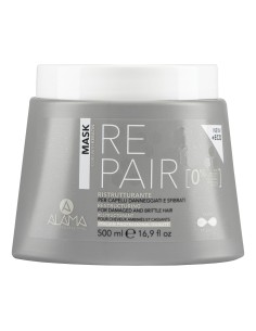 ALAMA MASCHERA RISTRUTTURANTE PER CAPELLI DANNEGGIATI E SFIBRATI 500 ML