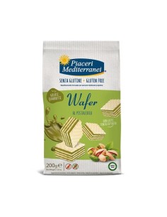 PIACERI MEDITERRANEI WAFER PISTACCHIO 200 G