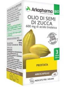 ARKO CAPSULE OLIO SEMI ZUCCA 60 CAPSULE