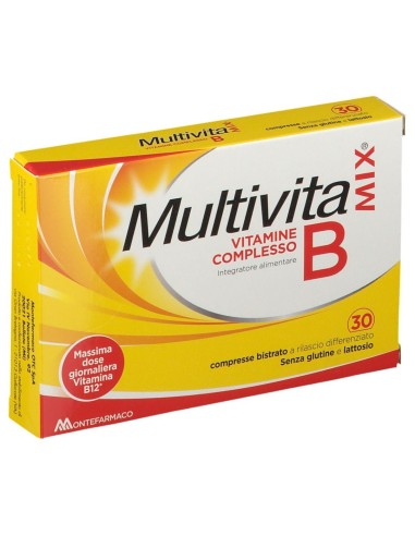 MULTIVITAMIX VIT COMPLESSO B 30 COMPRESSE BISTRATO
