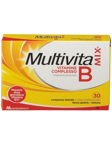 MULTIVITAMIX VIT COMPLESSO B 30 COMPRESSE BISTRATO
