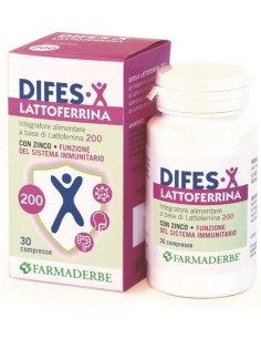 DIFES X LATTOFERRINA 200 30 COMPRESSE