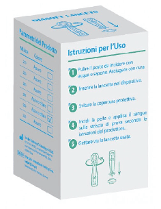 LANCETTE PUNGIDITO DIASOFT LANCET 25 PEZZI