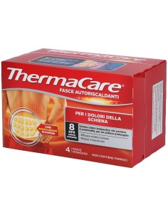 FASCIA AUTORISCALDANTE A CALORE TERAPEUTICO THERMACARE SCHIENA 4 PEZZI