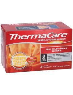 FASCIA AUTORISCALDANTE A CALORE TERAPEUTICO THERMACARE SCHIENA 4 PEZZI 2