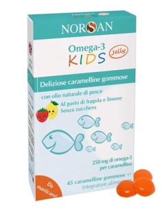 NORSAN OMEGA 3 KIDS 45 CARAMELLINE GOMMOSE