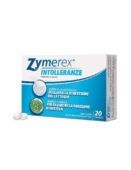 ZYMEREX INTOLLERANZE LATTOSIO 20 COMPRESSE RIVESTITE