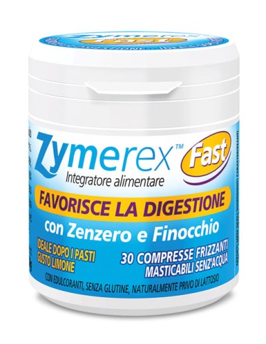 ZYMEREX FAST 30 COMPRESSE MASTICABILI