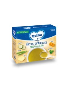 MELLIN BRODO DI VERDURE 10 X 8 G