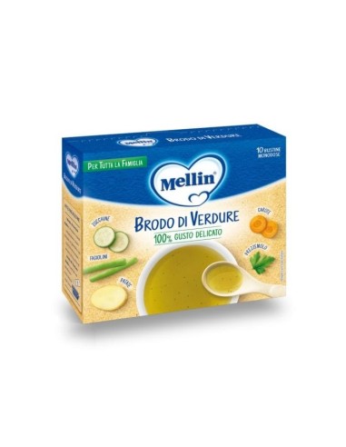 MELLIN BRODO DI VERDURE 10 X 8 G