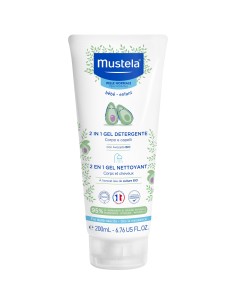 MUSTELA GEL 2 IN 1 200 ML