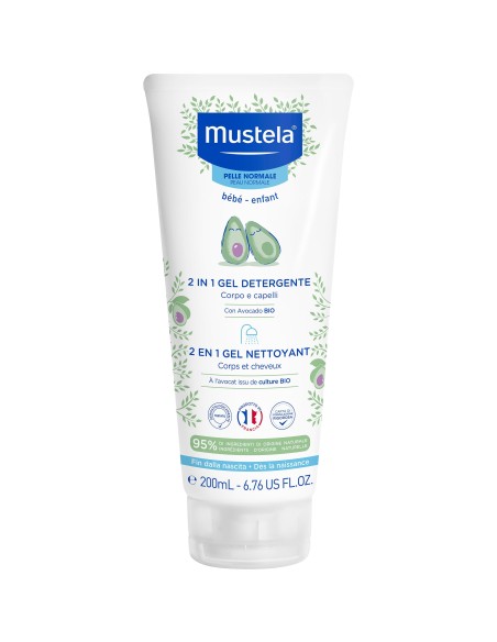 MUSTELA GEL 2 IN 1 200 ML