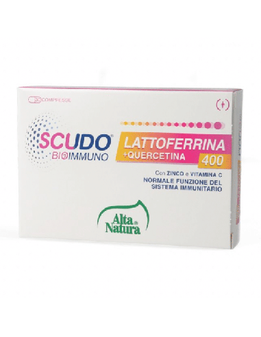 SCUDO LATTOFERRINA + QUERCETINA 400 30 COMPRESSE