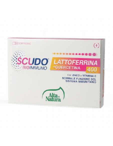 SCUDO LATTOFERRINA + QUERCETINA 400 30 COMPRESSE